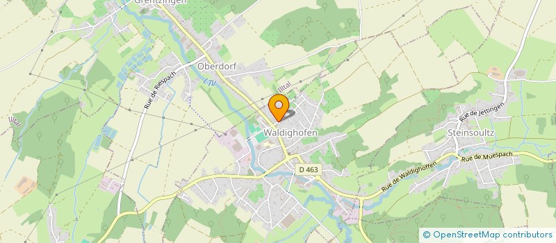 localisation de l'entreprise LE PAIN D'EPICES  STEINSOULTZ