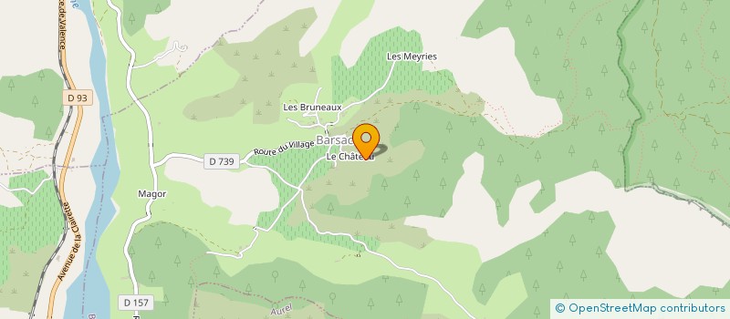 localisation de l'entreprise LE PAIN DE BARSAC  BARSAC