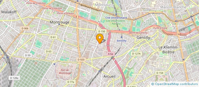 localisation de l'entreprise LE PAIN DE LA VIERGE à GENTILLY