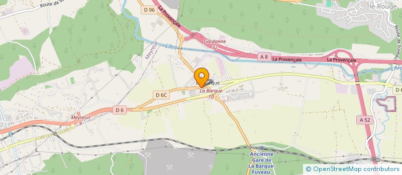 localisation de l'entreprise LE PAIN DE NICOLAS à FUVEAU