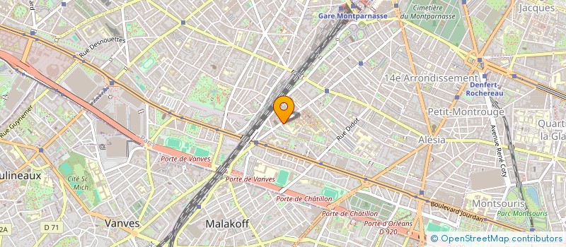 localisation de l'entreprise LE PAIN DE PARIS  PARIS