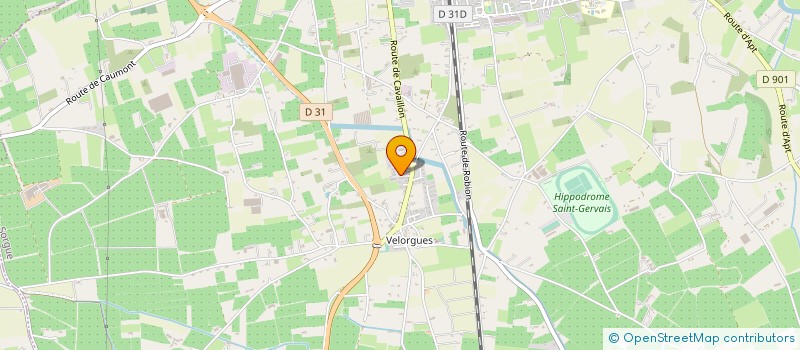 localisation de l'entreprise LE PAIN DE VELORGUE à L ISLE SUR LA SORGUE