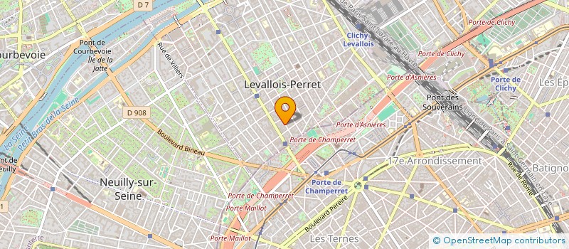 localisation de l'entreprise LE PAIN DE VIE à LEVALLOIS-PERRET