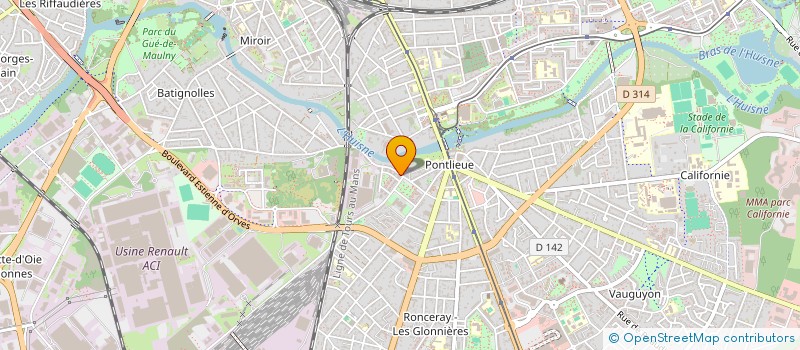 localisation de l'entreprise LE PAIN DE VIE DES NATIONS à LE MANS