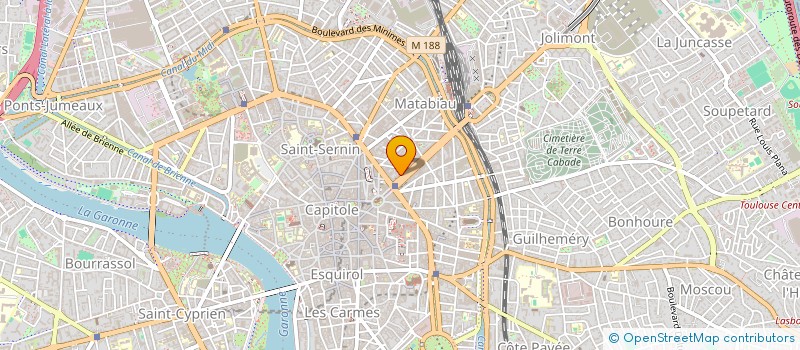 localisation de l'entreprise LE PAIN DELISS' à TOULOUSE