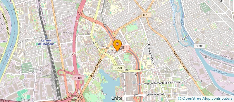 localisation de l'entreprise LE PAIN DES MECHES  CRETEIL