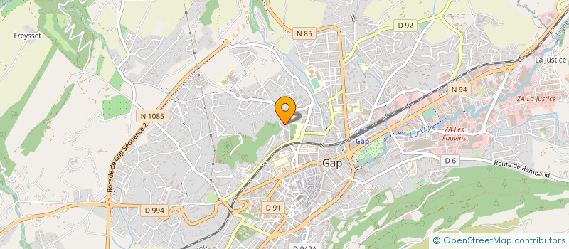 localisation de l'entreprise LE PAIN DORE à GAP