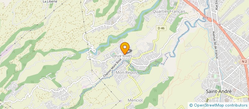 localisation de l'entreprise LE PAIN DORE ROBERT à SAINTE SUZANNE