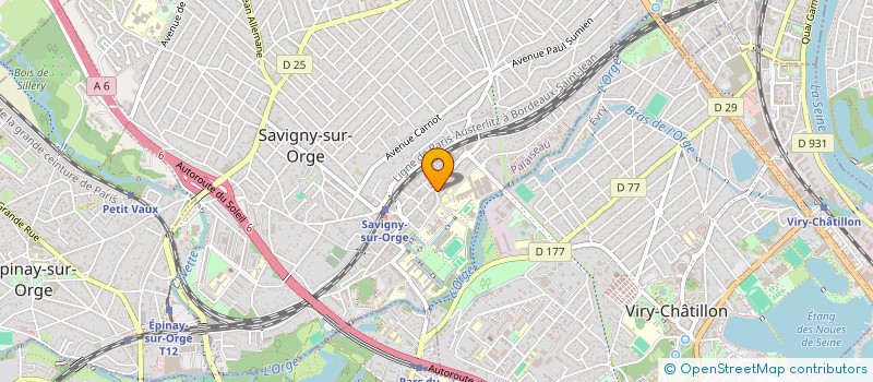 localisation de l'entreprise LE PAIN DU JUMEAU à SAVIGNY-SUR-ORGE