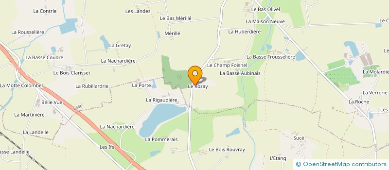 localisation de l'entreprise LE PAIN DU ROZAY à ESSE