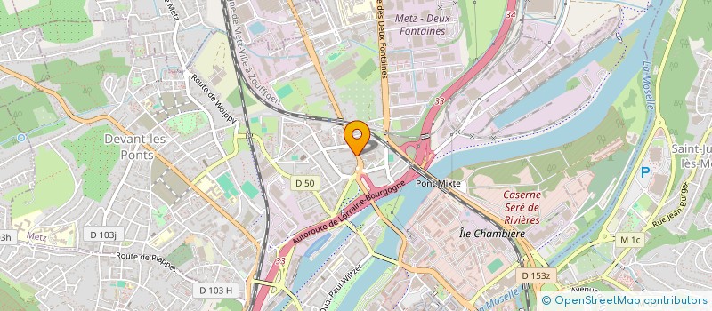 localisation de l'entreprise LE PAIN EN FAMILLE  METZ