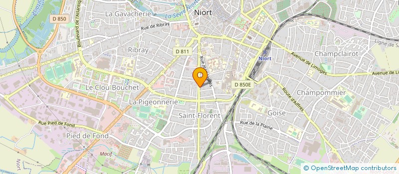 localisation de l'entreprise LE PAIN QUOTIDIEN NIORT à NIORT