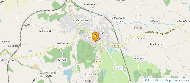 localisation de l'entreprise LE PAIN RETROUVE à SAINT-MAURICE-LES-BROUSSES