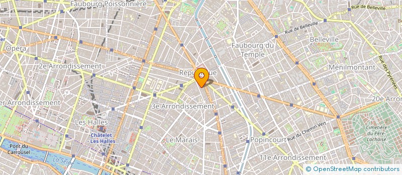 localisation de l'entreprise LE PAIN VENDOME  PARIS