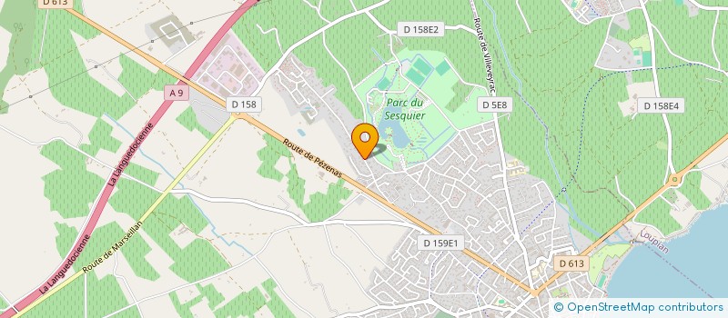 localisation de l'entreprise LE PALACE DE LA VIANDE à MEZE