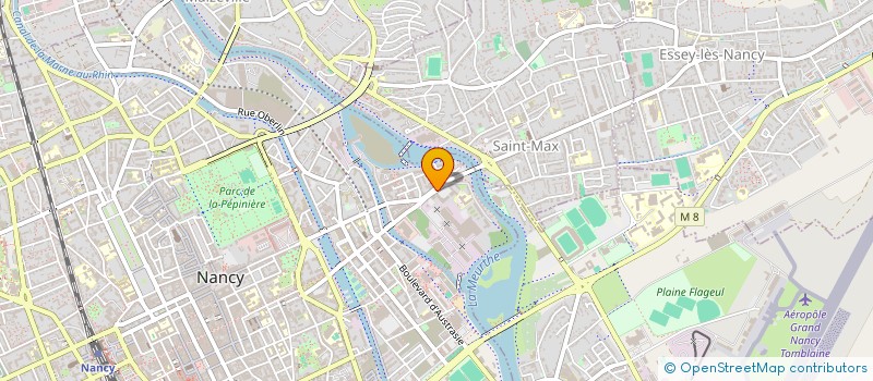 localisation de l'entreprise LE PALACE DU GRILL  NANCY