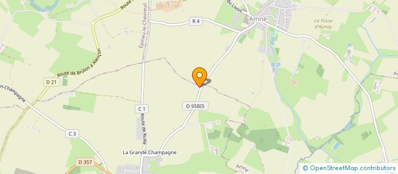 localisation de l'entreprise LE PALACIO à LONGNES