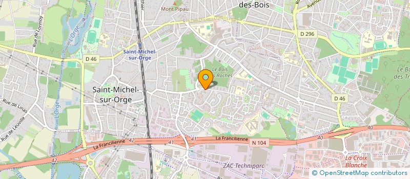 localisation de l'entreprise LE PALACIO  SAINT-MICHEL-SUR-ORGE