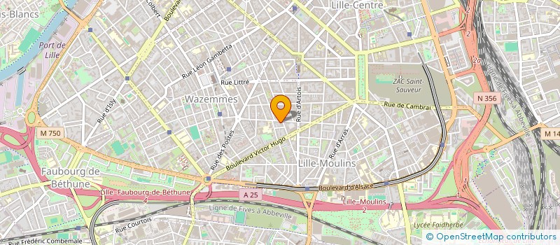 localisation de l'entreprise LE PALAIS  LILLE