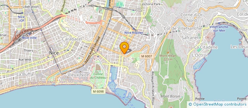 localisation de l'entreprise LE PALAIS  NICE