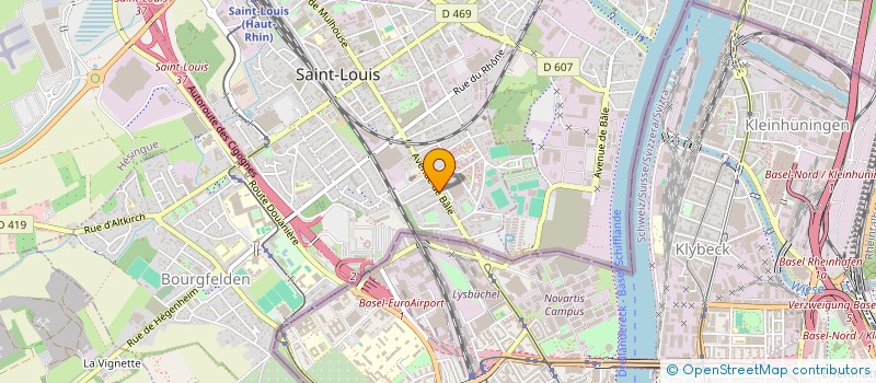localisation de l'entreprise LE PALAIS D'ASIE à SAINT-LOUIS