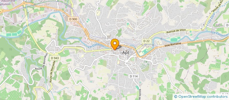 localisation de l'entreprise LE PALAIS D'ISIS  APT