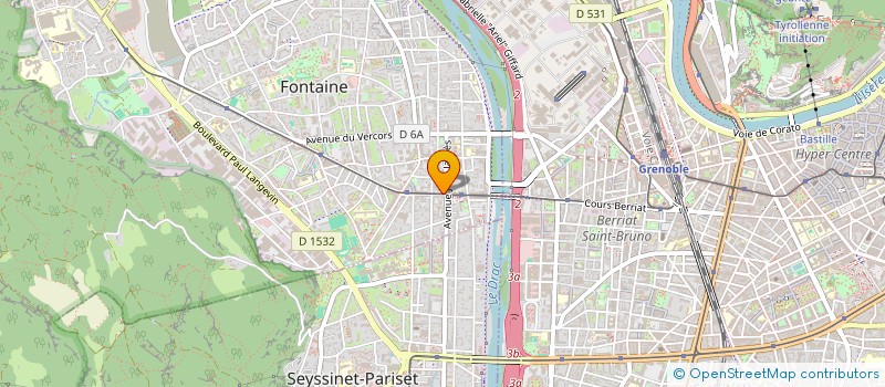 localisation de l'entreprise LE PALAIS DE L'ELYSEE  FONTAINE