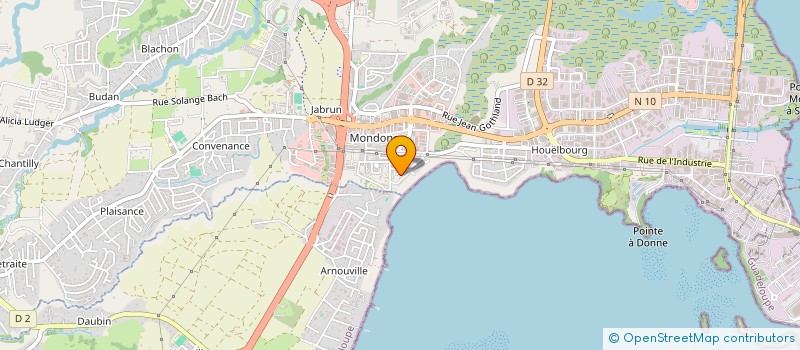localisation de l'entreprise LE PALAIS DE LA MER à BAIE MAHAULT