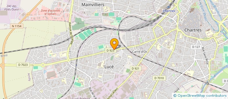 localisation de l'entreprise LE PALAIS DE LUCE à LUCE