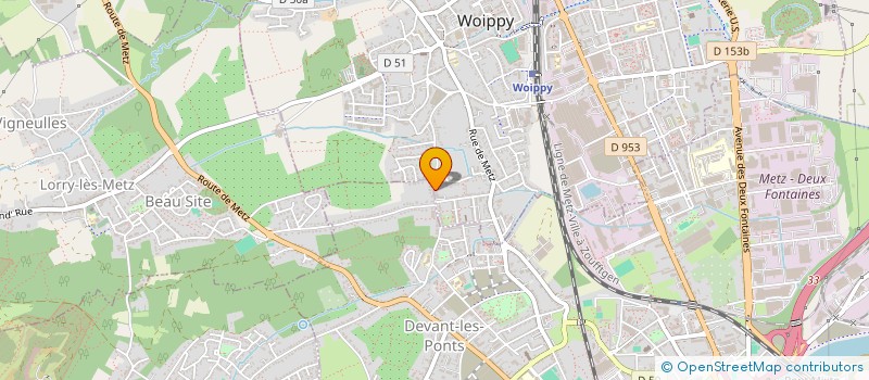localisation de l'entreprise LE PALAIS DES AURES à WOIPPY