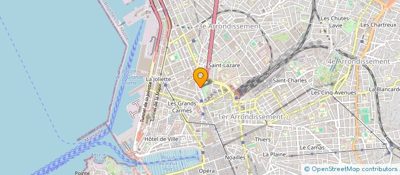 localisation de l'entreprise LE PALAIS DES EPICES à MARSEILLE