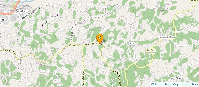 localisation de l'entreprise LE PALAIS DES FEMMES  LE GOSIER