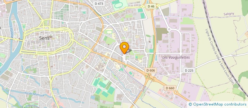 localisation de l'entreprise LE PALAIS DES SAVEURS à SENS