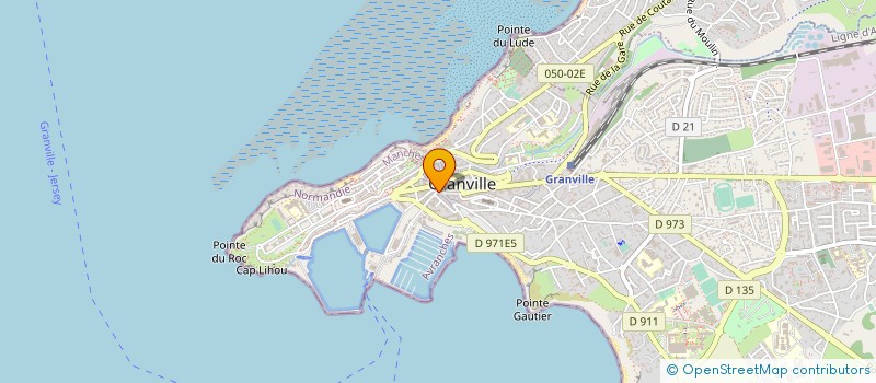 localisation de l'entreprise LE PALAIS DU COUSCOUS  GRANVILLE