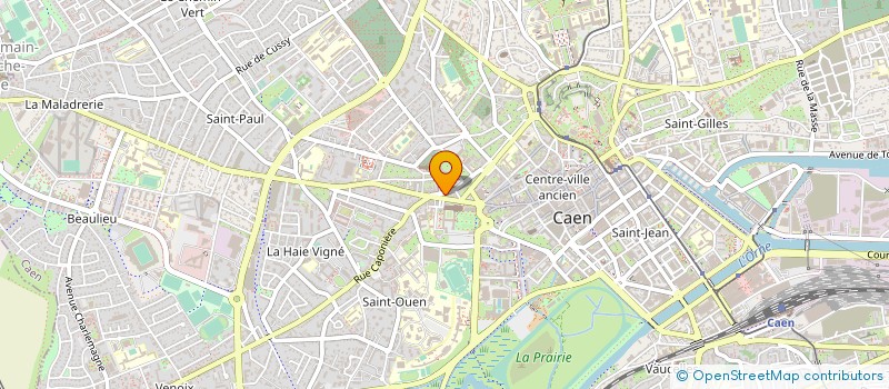 localisation de l'entreprise LE PALAIS DU FAKIR à CAEN