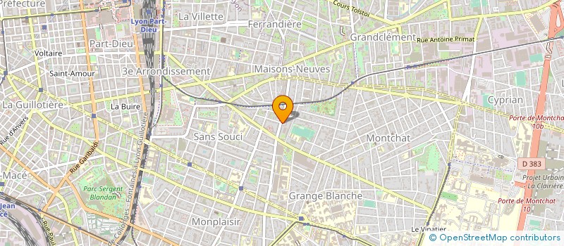 localisation de l'entreprise LE PALAIS DU FERGANI  LYON