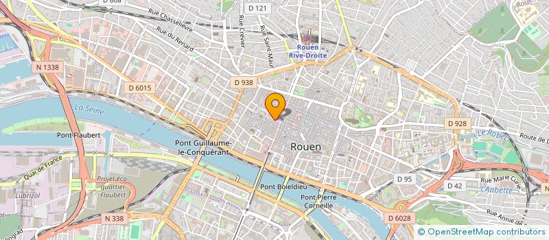 localisation de l'entreprise LE PALAIS DU FRUIT MSA  ROUEN