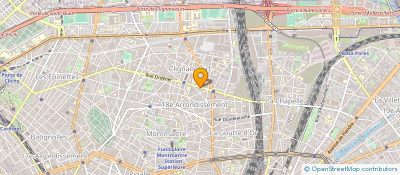 localisation de l'entreprise LE PALAIS DU MENAGE à PARIS