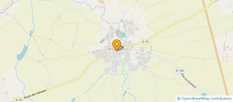 localisation de l'entreprise LE PALAIS DU PAIN  MAUPREVOIR