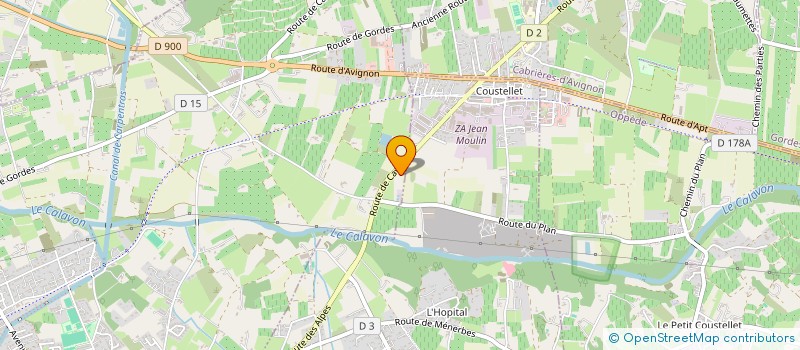 localisation de l'entreprise LE PALAIS DU VIN  ROBION