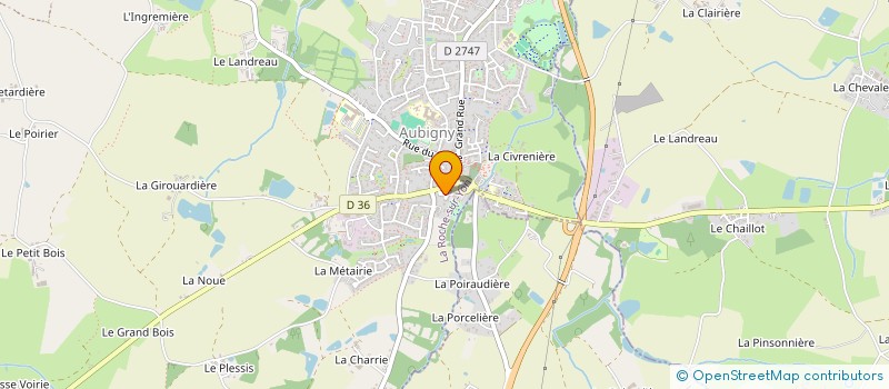 localisation de l'entreprise LE PALAIS DU VIN  LES SABLES-D'OLONNE