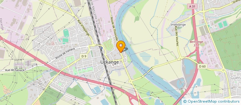 localisation de l'entreprise LE PALAIS MELLALI  UCKANGE