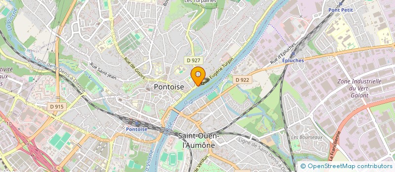 localisation de l'entreprise LE PALAIS ROYAL  PONTOISE