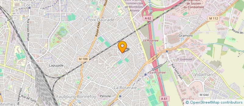 localisation de l'entreprise LE PALAIS SUCRE à TOULOUSE