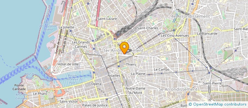 localisation de l'entreprise LE PALANDOKEN à MARSEILLE