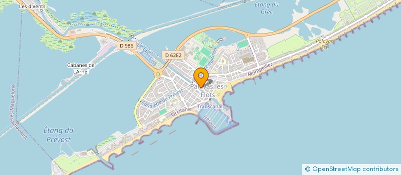 localisation de l'entreprise LE PALAVASIEN à PALAVAS-LES-FLOTS
