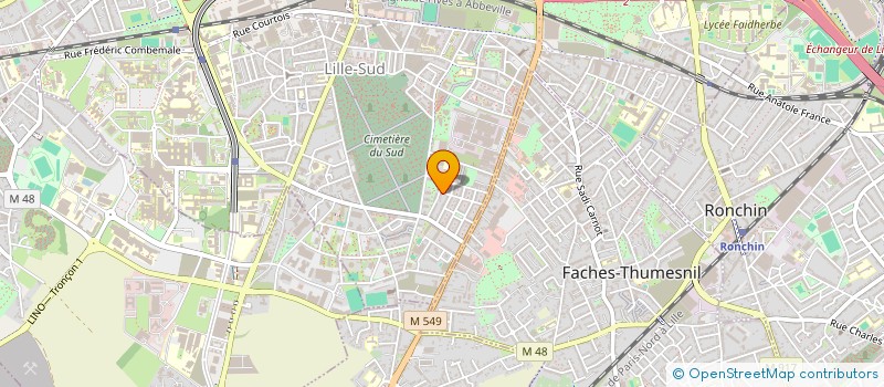 localisation de l'entreprise LE PALERMASAMIR à LILLE