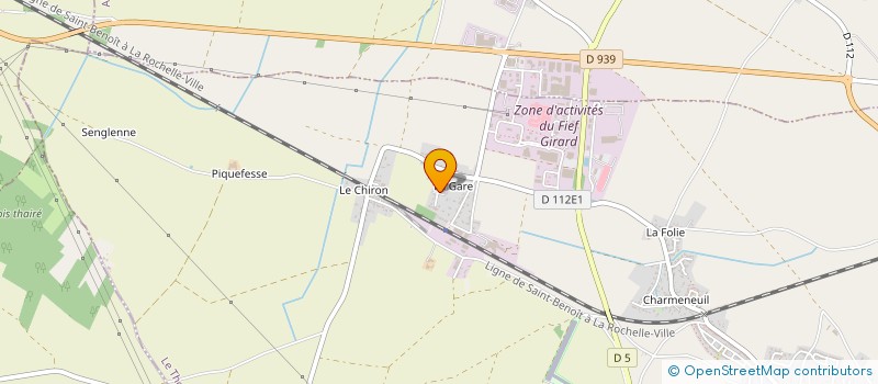 localisation de l'entreprise LE PALET  THAIRE