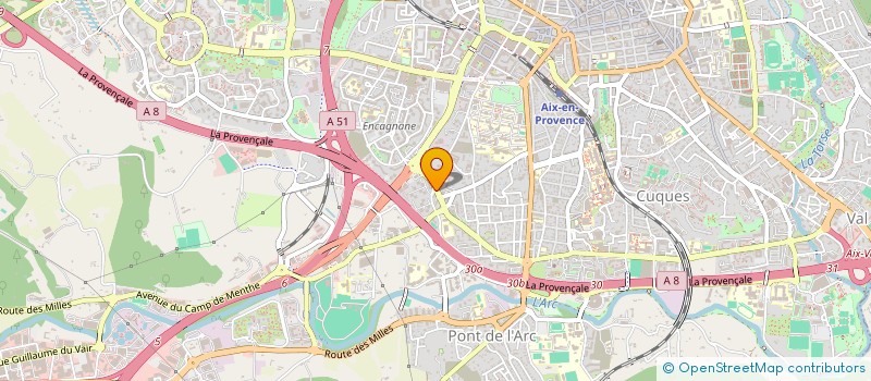 localisation de l'entreprise LE PALET AIXOIS à AIX-EN-PROVENCE