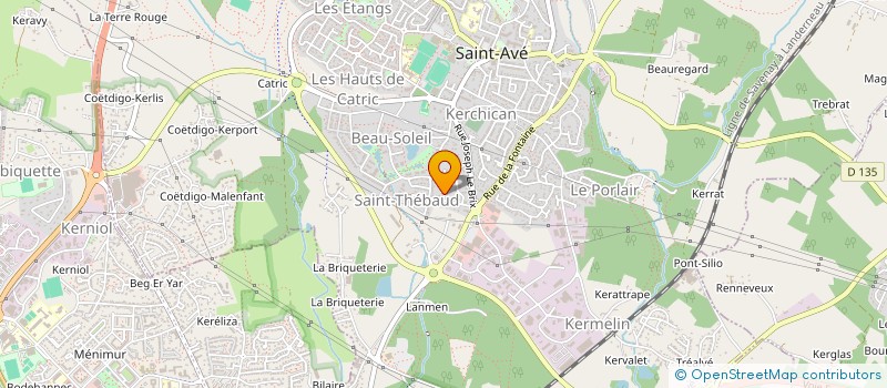 localisation de l'entreprise LE PALET AVEEN  SAINT-AVE